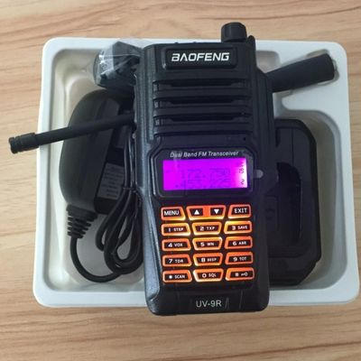 VHF UHF Ham Walkie Talkie Schepen High Power Output Long Range Radio Communicator UV-9r