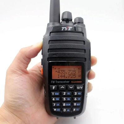 128 opslagkanaal dubbelband walkie-talkie voor wandelen en kamperen 127,5 x 61,55 x 43 mm