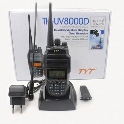 128 opslagkanaal dubbelband walkie-talkie voor wandelen en kamperen 127,5 x 61,55 x 43 mm
