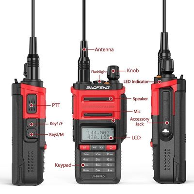128 kanalen Baofeng UV-9r PRO IP68 Walkie Talkie voor communicatie op lange afstand in 2024