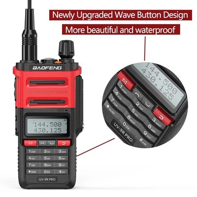 128 kanalen Baofeng UV-9r PRO IP68 Walkie Talkie voor communicatie op lange afstand in 2024