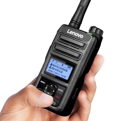 Onbeperkte stroom GPS-positionering Walkie Talkie Lenov Cl110 Handheld Terminal-stijl