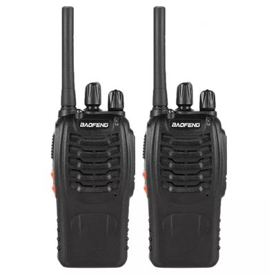 Terminal Style Handheld UHF Radio Walkie-Talkies Bf-888s Recht voor 0-10KM Talk Range