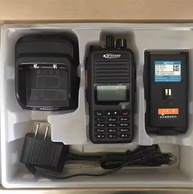 136-174MHz/400-470MHz Frequentiebereik Rechte DMR Draagbare Radio voor Bedrijfsbehoeften