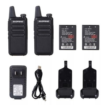 3.7V Kinderradio Mini Walkie-Talkie VHF UHF Draagbare Tweerichtingsradio Baofeng Bf-T7