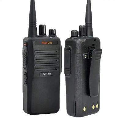 EVX-C31 Draagbare digitale analoge dubbeldoel intercom Li-on batterij en andere uitgangsvermogen