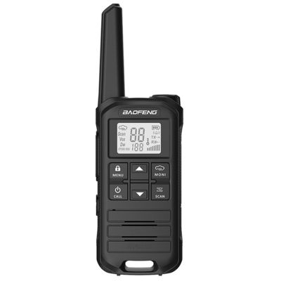 Waterbestendigheid IPX5 Mini Walkie-Talkie Baofeng FR-22A met rechte haren