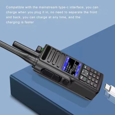 4G Dual Mode Walkie Talkie Ptt met SIM-kaart Two Way Radio Global Range UHF/VHF Smartphones Jm-T350 In 2024
