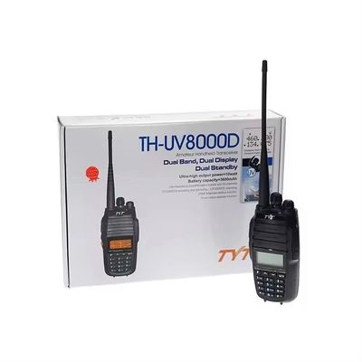 TH-UV8000e Ham Walkie Talkie met 10 km lange afstand en VHF 136-174 frequentiebereik