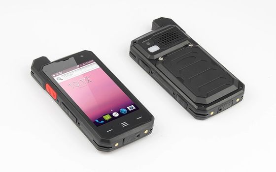 Zwart Uniwa F101 4 inch Touch Screen Zello IP65 Waterdicht Poc Radio 4G Android Walkie Talkie met NFC en Sos Button In 2024