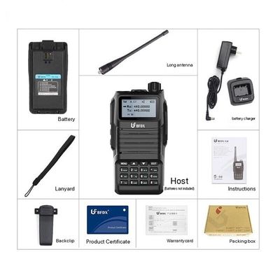 Walkie-talkieproducten van Beifeng Bfdx Bf-S6 Hoog vermogen Frequentiebereik 400-470MHz
