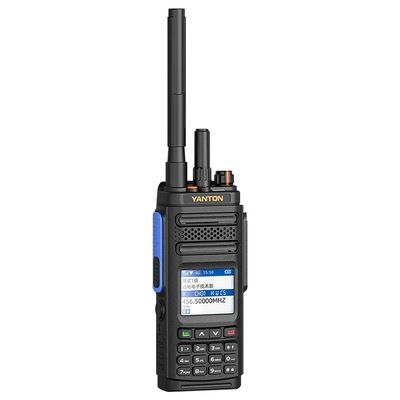Openbaar netwerk Walkie Talkie Yanton T-X780 Dual Mode met alarmfunctie 194g Zwart