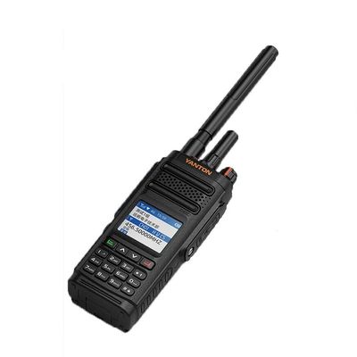 Openbaar netwerk Walkie Talkie Yanton T-X780 Dual Mode met alarmfunctie 194g Zwart