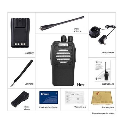 7Beifeng Bf620s Walkie Talkie 128 opslagkanalen voor professionals