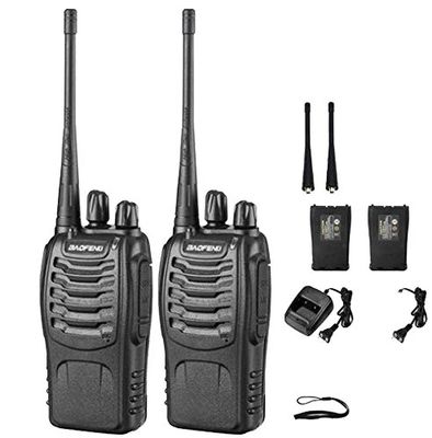 400-470 MHZ UHF Handheld Draagbare Tweeweg Radio Walkie Talkie met 0-50km Talk Range