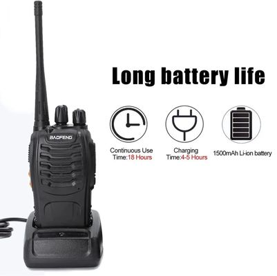 400-470MHz Batterijcapaciteit 1500mAh BAOFENG BF-888S Single Band Handheld Walkie Talkie