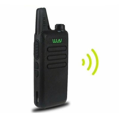 3W WLN KDC1 UHF400-470MHz KD-C1 Mini Walkie Talkie Radio met een batterijcapaciteit van 1500mAh