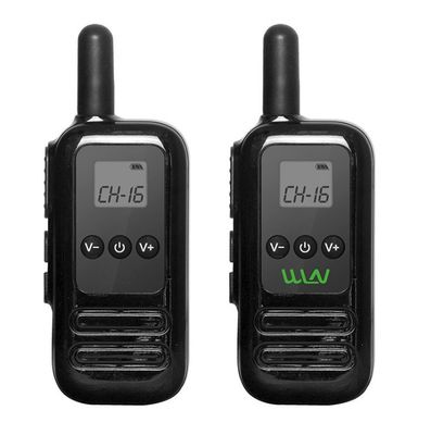 Zwarte WLN KD-C90 Mini Handheld DMR Walkie Talkie Communicatie op lange afstand gemakkelijker gemaakt