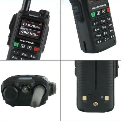 133*62*32mm Zwarte walkie-talkie Hm-618 Energiebesparende modus Wide/Narrow Band GPS/Glonass