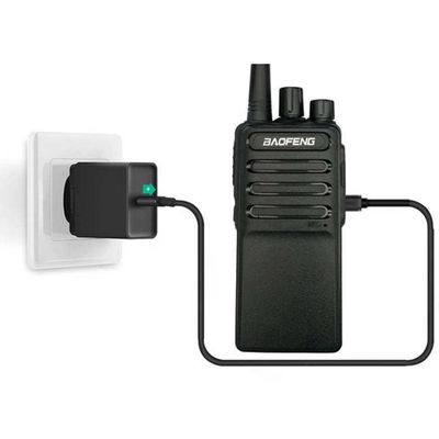 Zwart Bf-C5 UHF Android USB Charger Vox PC Programmering Wireless Walkie Talkie Digitale modellen XIR P3688 DP1400 CP200D DEP450