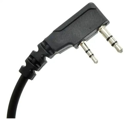 1-3km bereik draadloze draagbare walkie-talkie met zwart 268g gewicht en gemakkelijke bediening