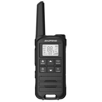 Handheld Terminal Style Mini Walkie Talkie met frequentiebereik 136-174/403-527MHZ