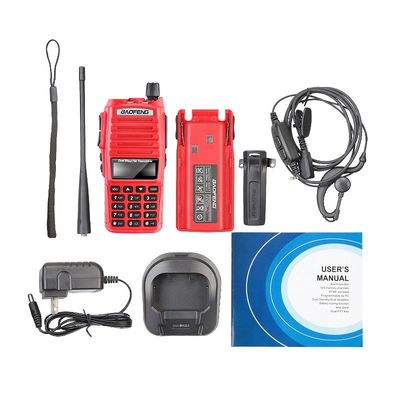 VOX-functie en 16CH-opslagkanaal VHF Dual Band Draagbare draadloze hamwalkie-talkie