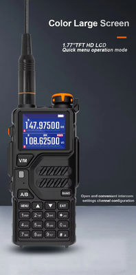 Baofeng K5 plus 10W Dual-band VHF UHF Radio De Walkie Talkie voor buiten lange afstand
