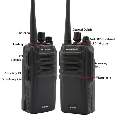 Draagbare draadloze walkie-talkie 400-480MHz type GMRS met 16CH opslagkanaal