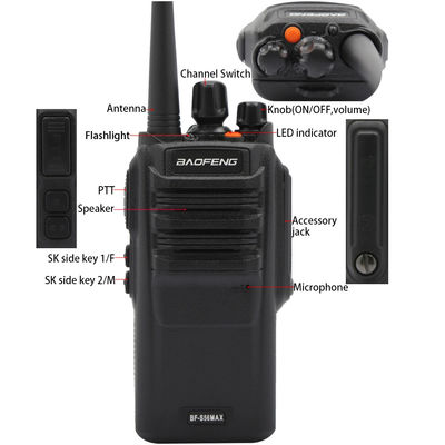 Draagbare draadloze walkie-talkie 400-480MHz type GMRS met 16CH opslagkanaal