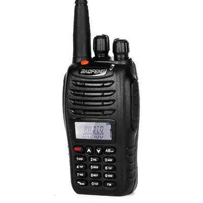 VOX Functie Dual Band VHF UHF Ham Walkie Talkie voor draagbare draadloze communicatie