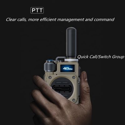400-470 Frequency Range Sim Card Walkie-Talkies voor lange afstand Global GSM Handy Talky