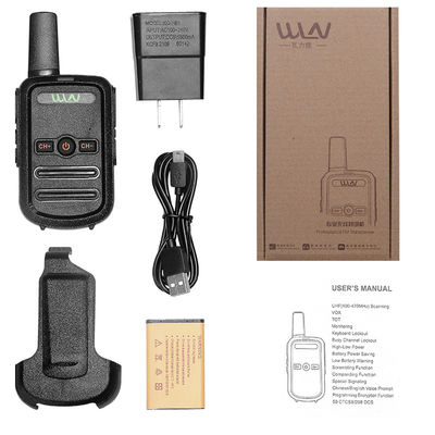 WLN KD-C52 Walkie Talkie Lower Superior 3-5KM Range Frequency Range 400-470MHz Top