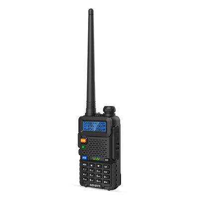 283.4g Long Range Walkie Talkie KD-UV1 Dual-band UHF400-470MHz VHF136-174MHz Private Mold