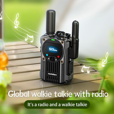 4G POC Zinc Alloy Walkie Talkie met FM Radio Functie en exclusieve PTT-ondersteuning