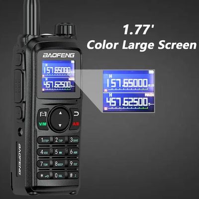1-10KM Talk Range Baofeng UV-28L 10W Tri-Band Intercom USB-C opladen Draagbare CB Radio