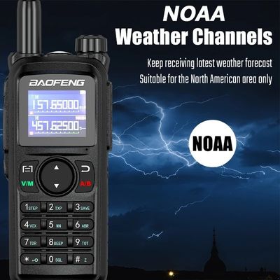 1-10KM Talk Range Baofeng UV-28L 10W Tri-Band Intercom USB-C opladen Draagbare CB Radio