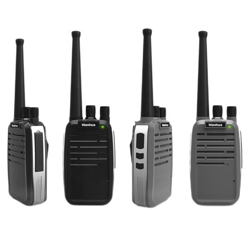 Draagbare radio voor hotels Buitenintercoms Zwarte digitale mobiele radio Walkie Talkie