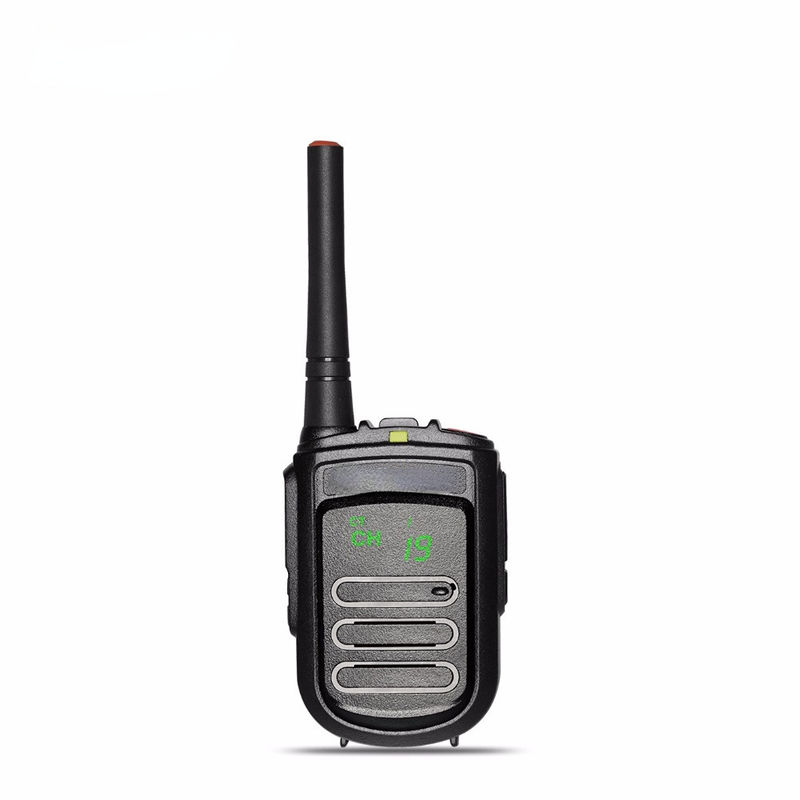 UHF-VHF-modulatiemodus FM 90mm*61mm*30mm CE-gecertificeerde mini digitale walkie-talkie