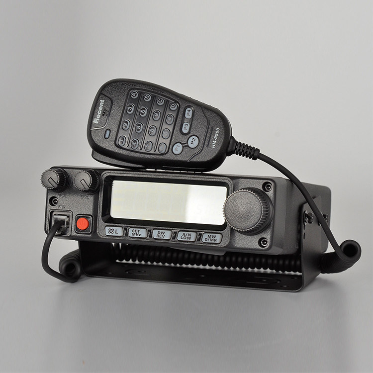 80W autoradio met hoog vermogen RS-958 enkele band VHF op een voertuig gemonteerde walkie-talkie 100 km
