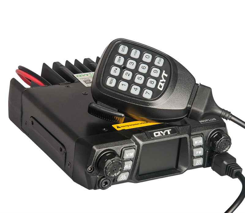 High Power 100W VHF Walkie Talkie QYT KT-780 PLUS Basisstation Mobiele radioreceiver