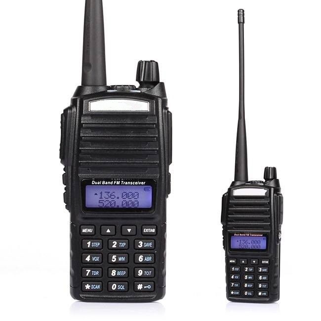 Langbereik Zello Walkie Talkie BF-8201 Uhf Radio Transceiver voor professionele wandelingen