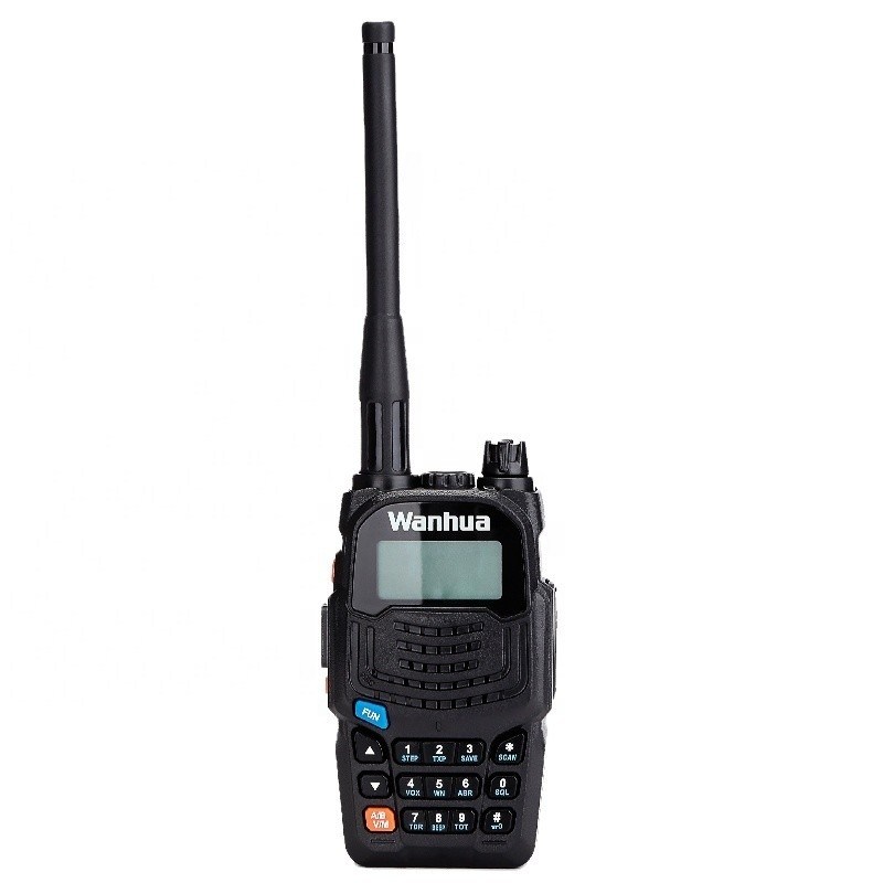 WKTK UV6S Long Range Radio 3W Uitgangsvermogen 16 opslagkanalen voor UHF VHF walkie-talkies