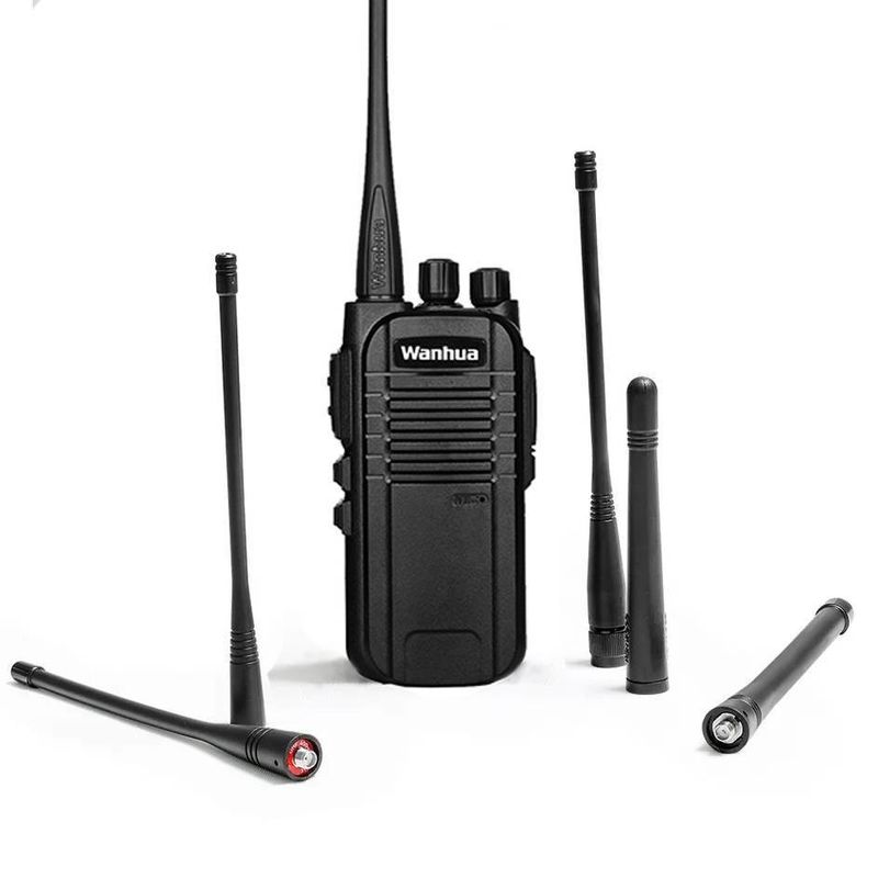 5dBi Gain Dual-Band Antenna voor Wanhua UV6S UV9R Walkie Talkie VHF136-174 UHF400-470