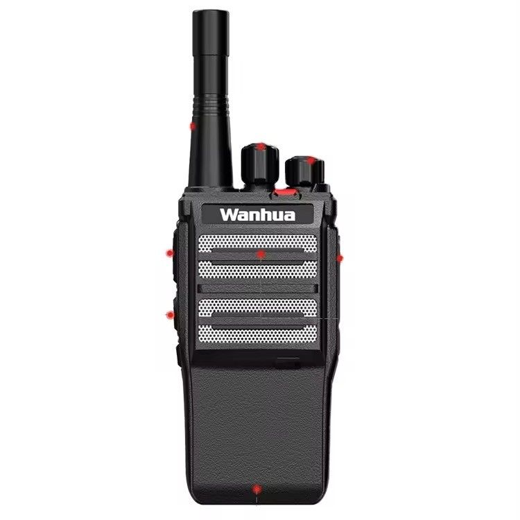 Oorspronkelijke handheld radio met 5 watt VHF UHF frequentietype en langeafstandsintercoms