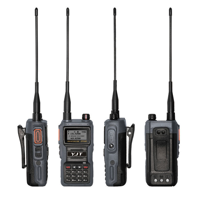 199 kanalen opslag UHF/VHF Handheld Walkietalkie Digital Intercom Original Uhf Vhf