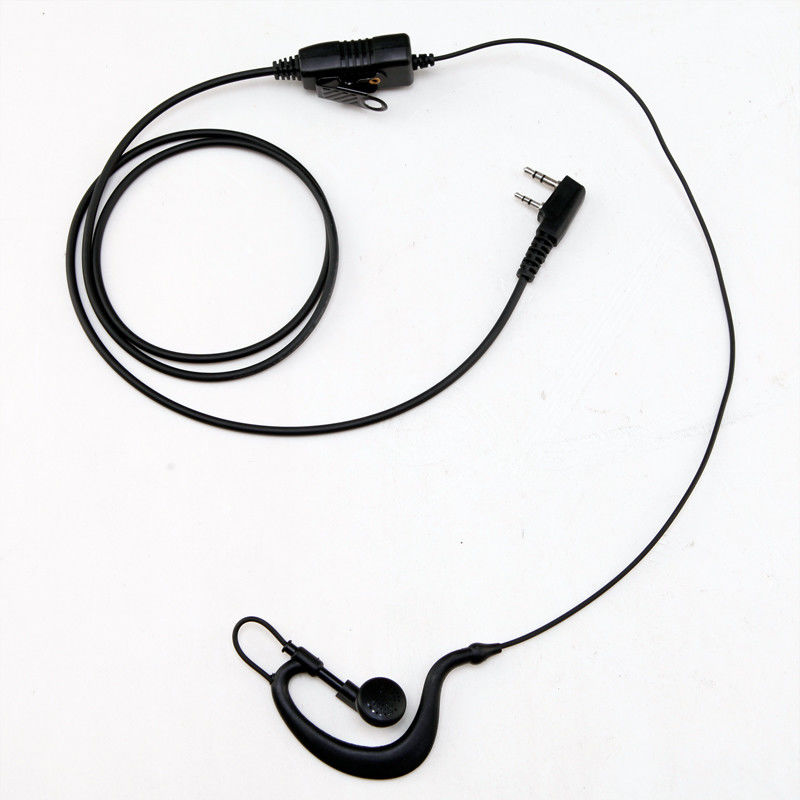 Microfoon oortelefoon voor Icom Tweewegradio's Walkie-talkie Air Tube Draadloze vertraging Tijd