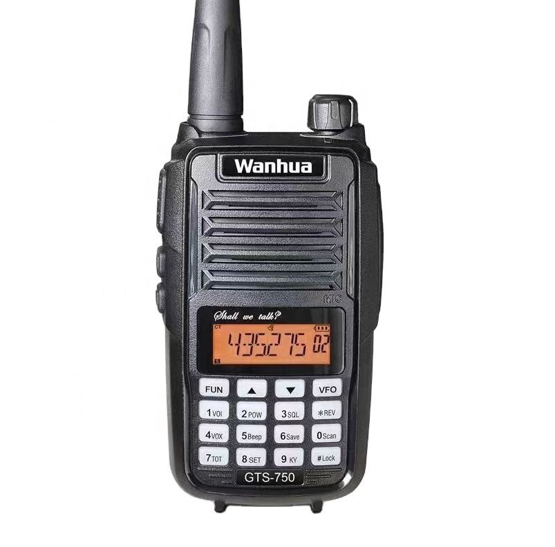 136-174mhz/400-470mhz 5W radio UHF VHF-ontvanger voor wandelen en noodgevallen