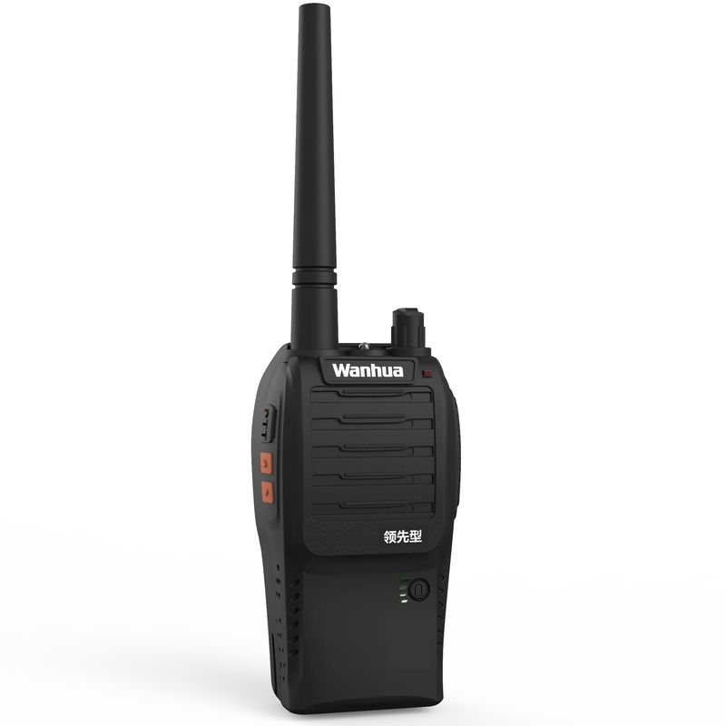 Wanhua S6 Black 4G POC Walkie Talkie met 3,7 V Li-ion-batterij en UHF/VHF Dual Band