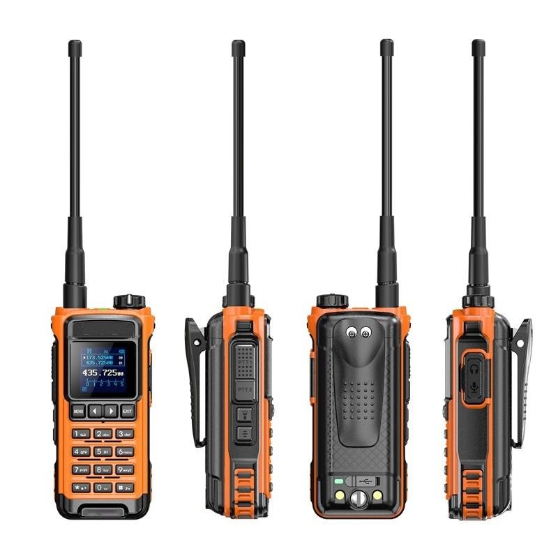 VHF 136-174 MHz Transceiver IC-U86 UHF 400-470MHz Tweeweg radio walkie-talkie Zwart